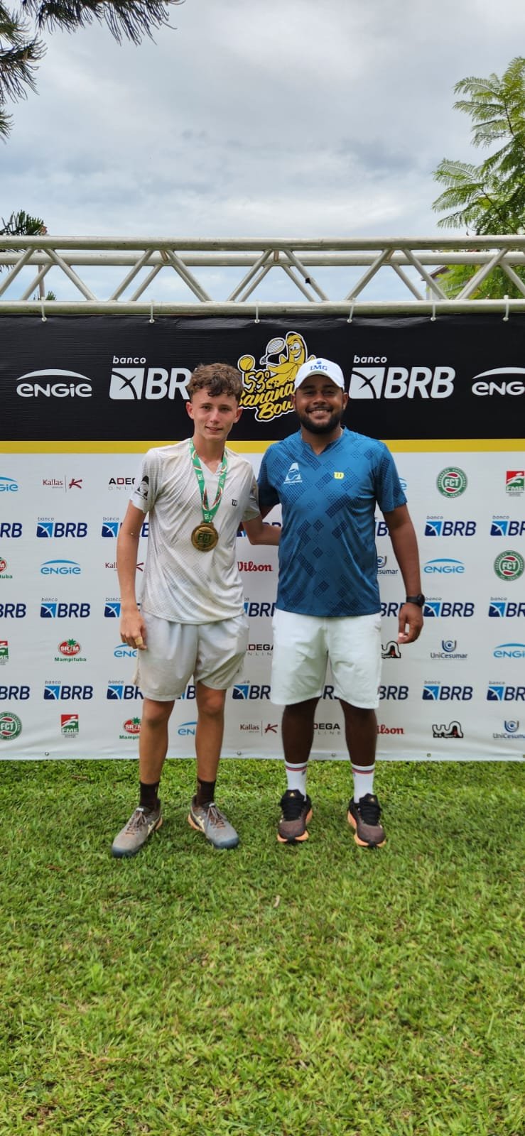 Tenista rio-pretense é campeão do pré-quali do Banana Bowl, em Criciúma