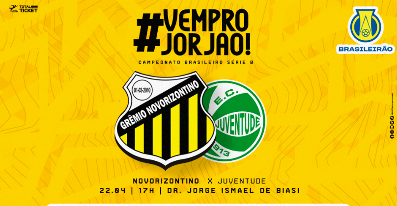 Novorizontino sorteará brindes ao torcedor no duelo contra o Juventude