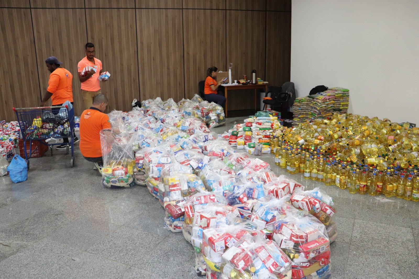 Thermas dos Laranjais arrecada 60 toneladas de alimentos para 15 entidades