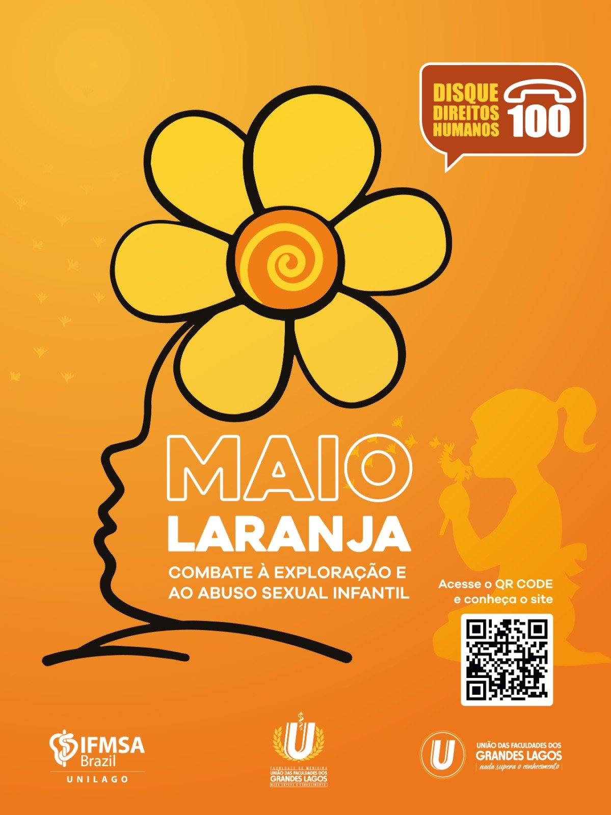 Plaza Avenida recebe ação sobre a campanha “Maio Laranja”