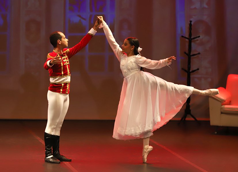 O espetáculo de ballet “O Quebra Nozes”abre a temporada de Natal do Plaza Shopping