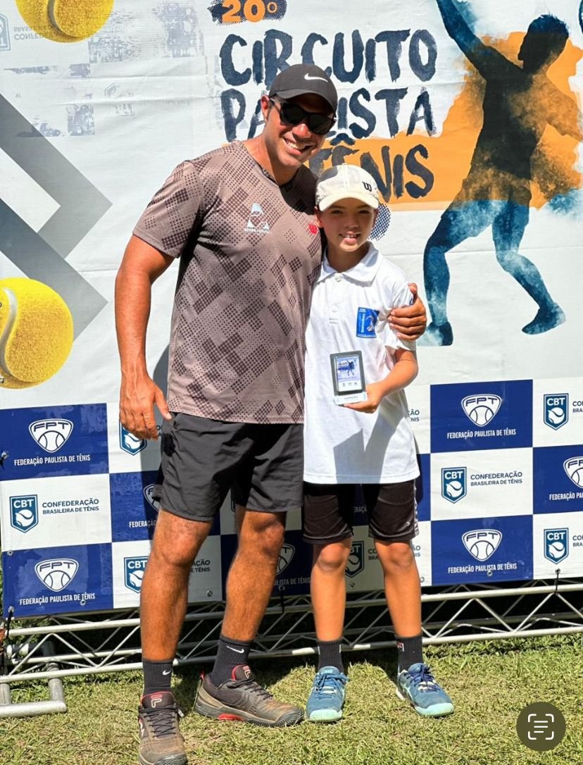 Tenista rio-pretense é campeão em Barueri