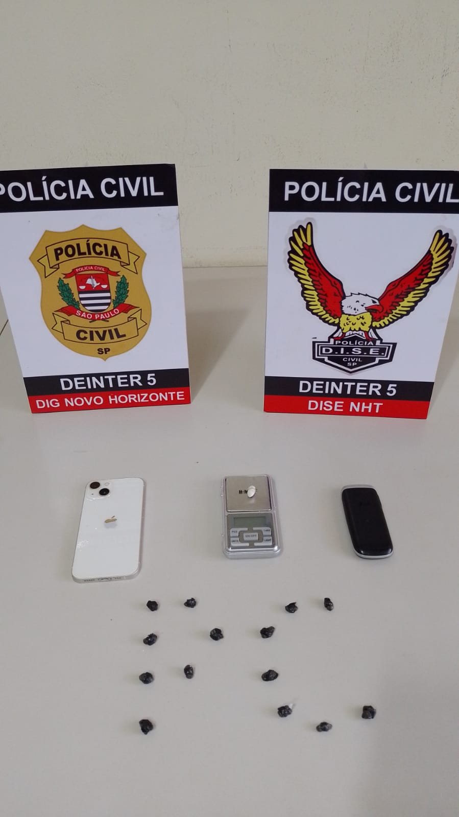 Homem é preso por tráfico de drogas em Novo Horizonte