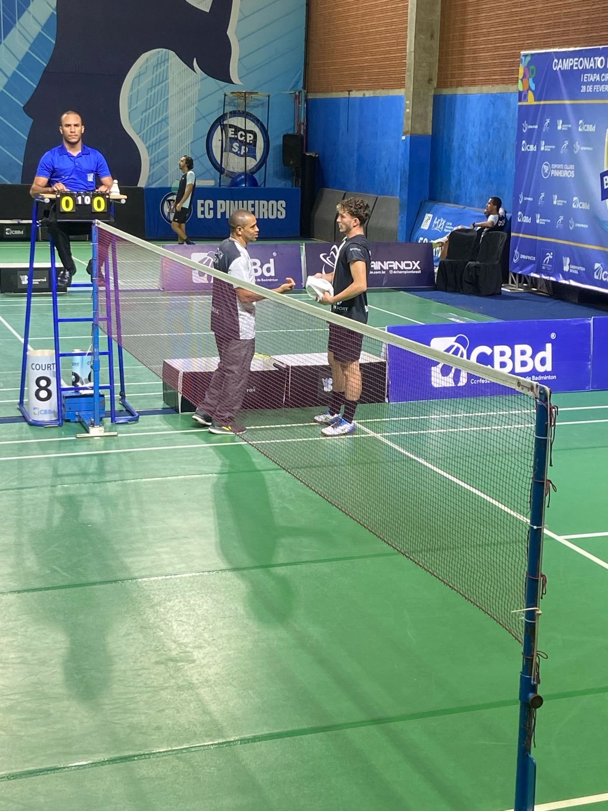 Equipe rio-pretense de badminton disputa o Paulista, em São Bernardo