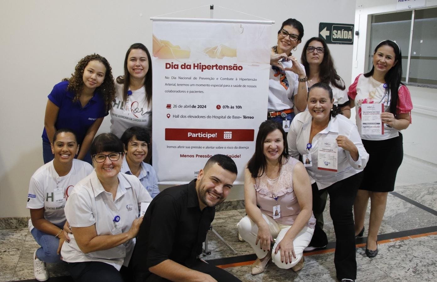 HB de Rio Preto realiza ação de prevenção e combate à hipertensão