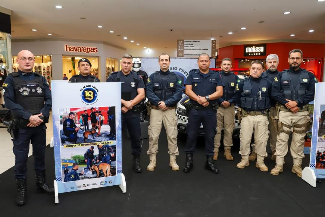Exposição no Shopping Cidade Norte comemora os 18 anos da GCM de Rio Preto