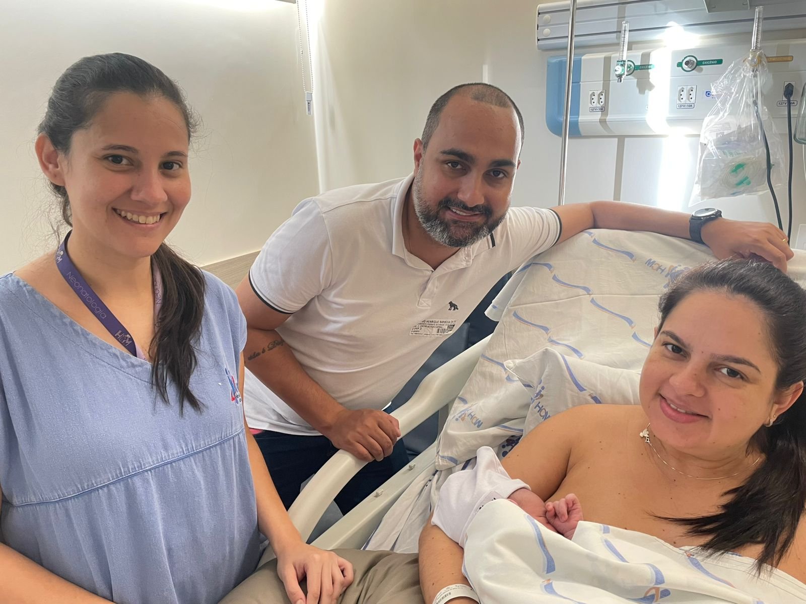 Lucas Henrique é o primeiro bebê do ano a nascer no HCM de Rio Preto²