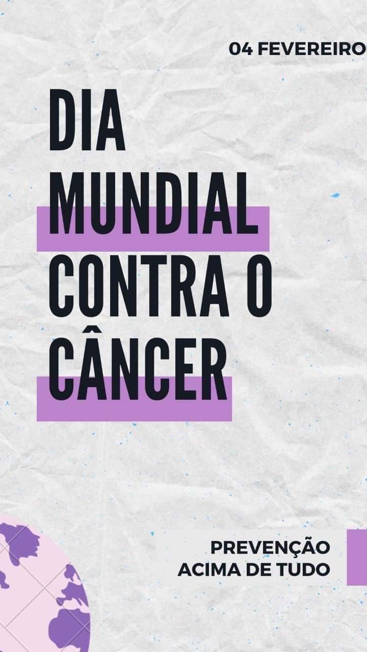 Dia mundial contra o câncer: especialistas alertam sobre prevenção e diagnóstico precoce