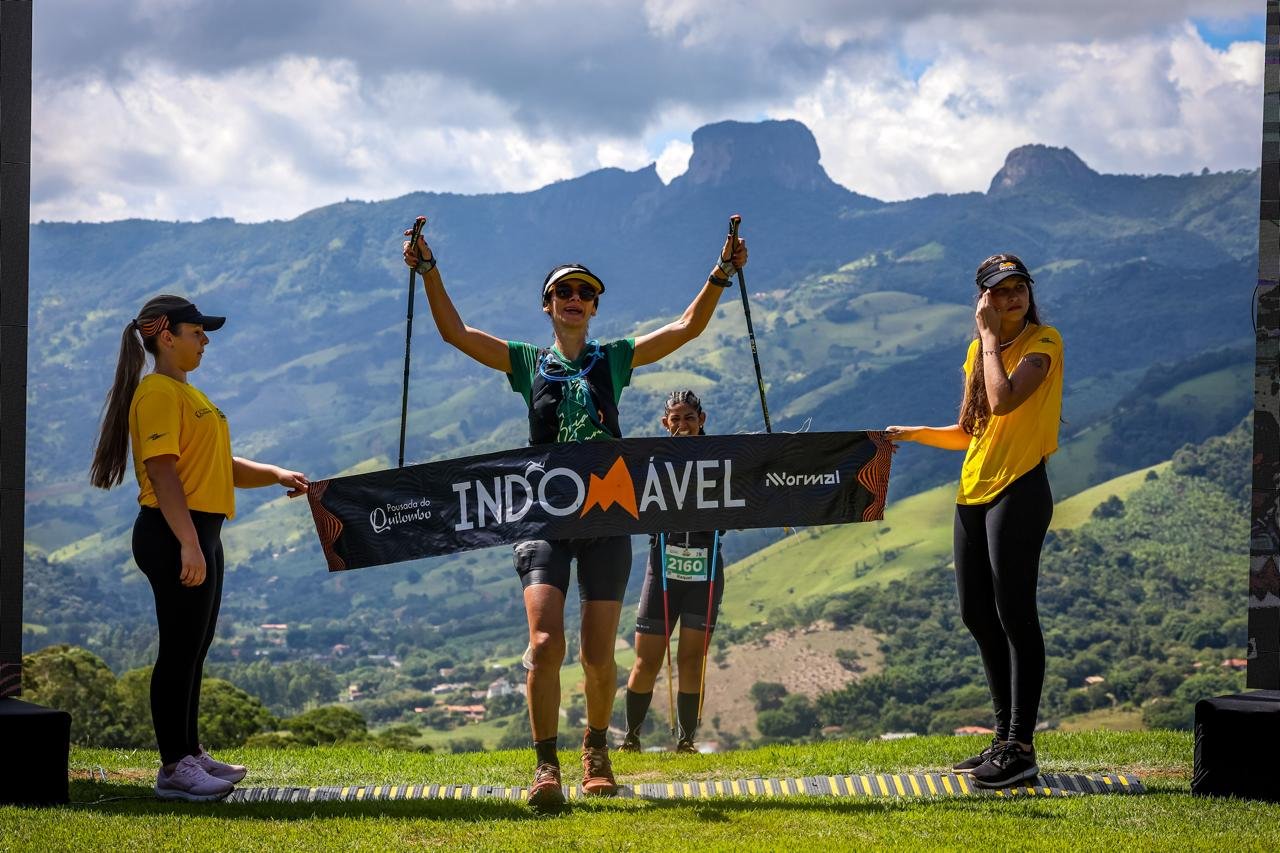 Rio-pretense Viviane Conte é campeã em prova do INDOMIT Pedra do Baú