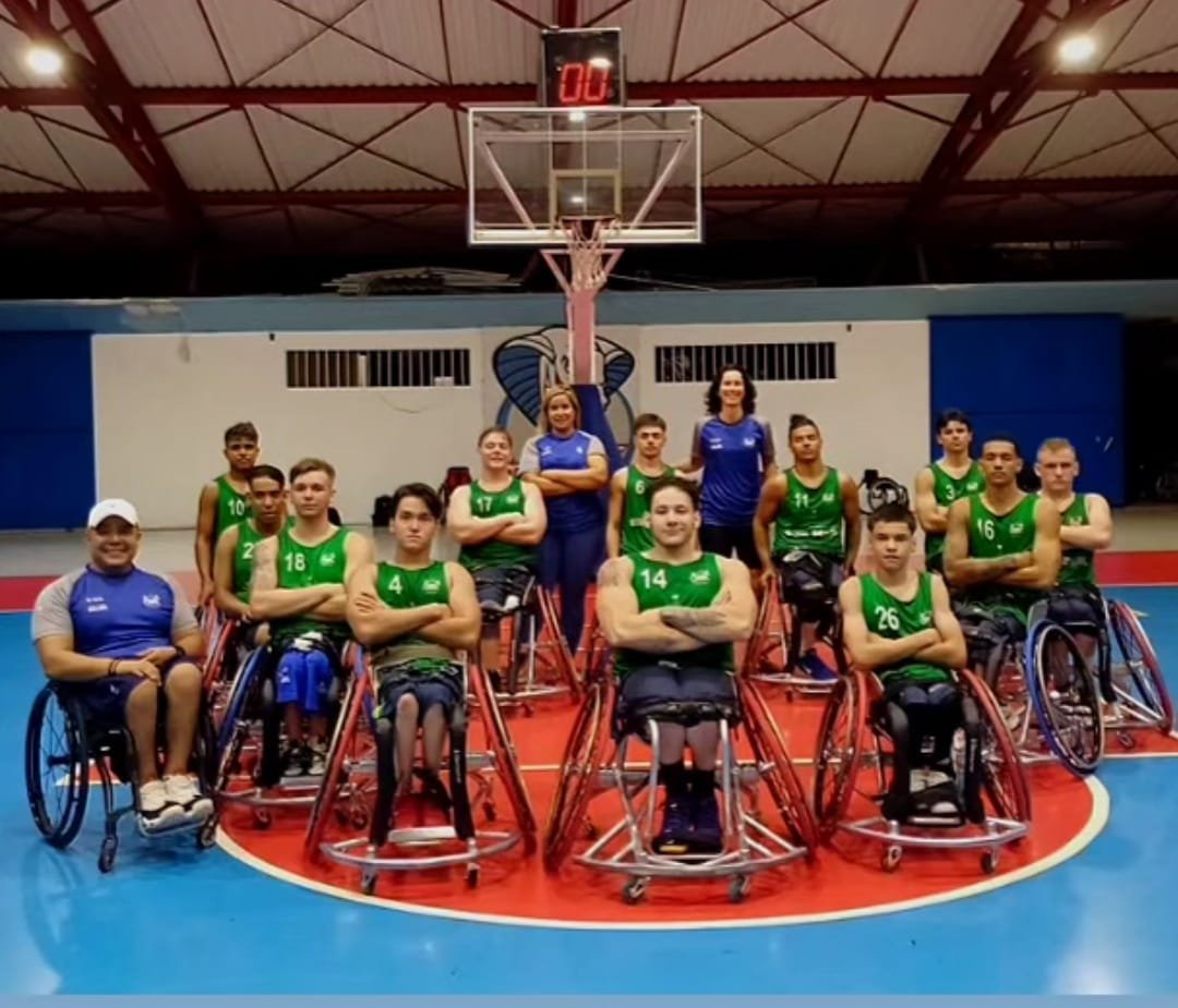 Seleção Brasileira estreia com vitória na Copa América de Basquete sobre Rodas na Colômbia