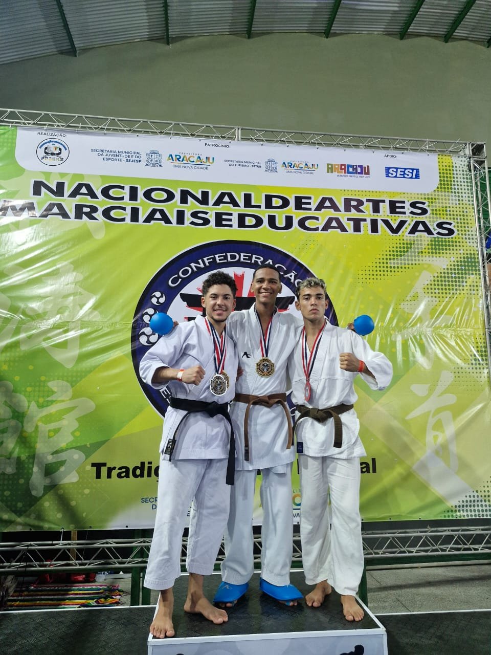 Rio-pretense é campeão do Open Nacional de Artes Marciai disputado em Aracaju