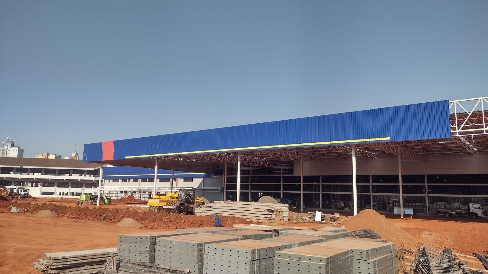 Loja do Assaí já está com mais de 70% das obras concluídas no Centro de Rio Preto