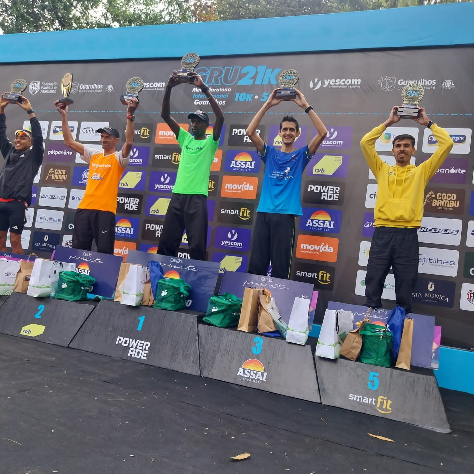 Victor Andrade garante o terceiro lugar na Meia Maratona Internacional de Guarulhos