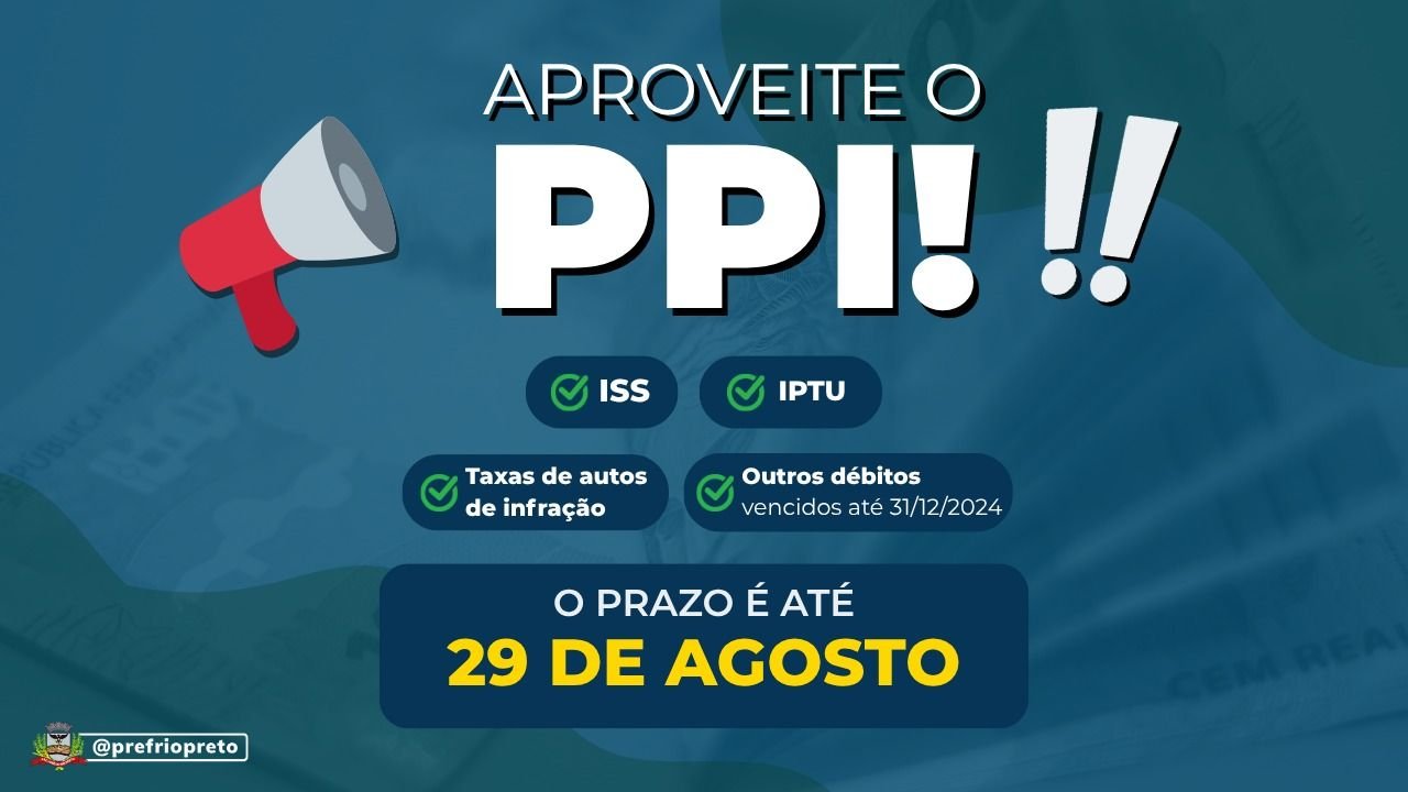 PPI da Prefeitura de Rio Preto já arrecadou R$ 10 milhões