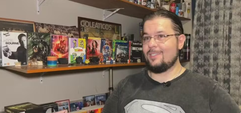 Ao longo de 20 anos, colecionador monta acervo com mais de mil DVDs em Rio Preto