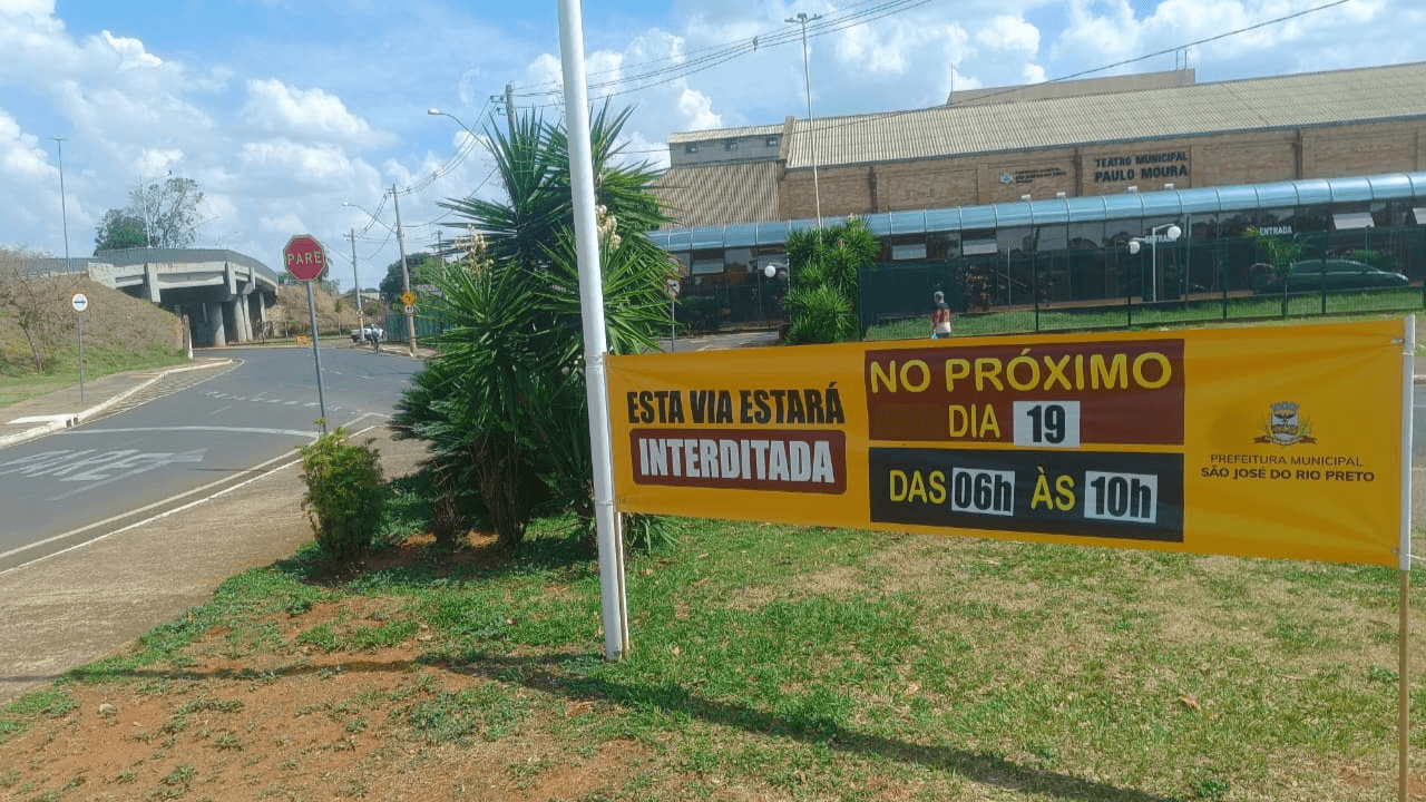 Trecho de avenida será interditado neste domingo para Corrida de Rua