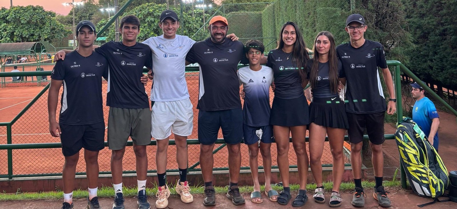 Tenistas de Rio Preto disputam torneio internacional em Foz do Iguaçu