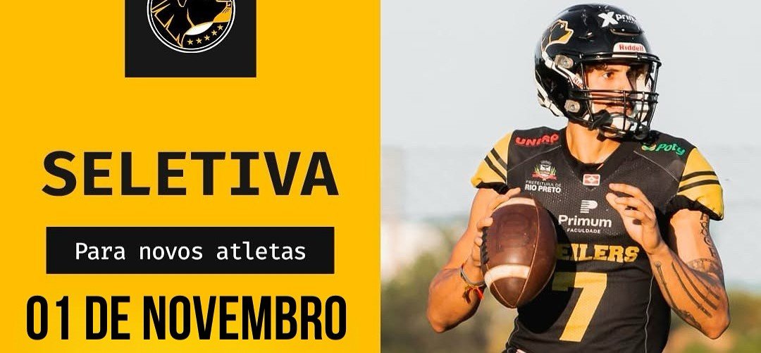 Weilers de Rio Preto realiza seletiva para atuar no Futebol Americano