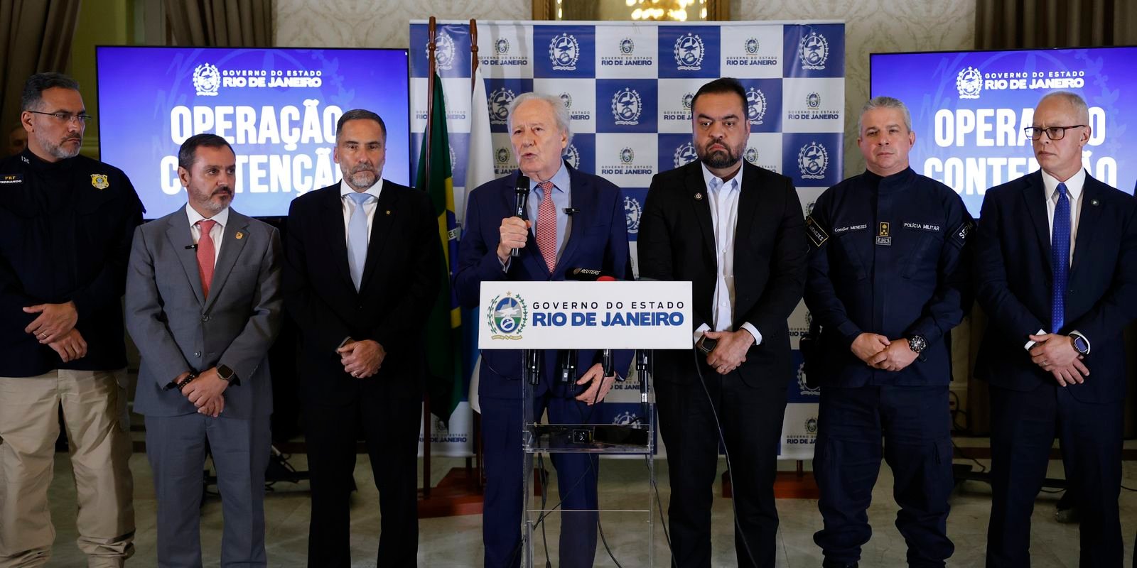 Lewandowski e Castro Unem Forças em Escritório Emergencial Contra o Crime no Rio