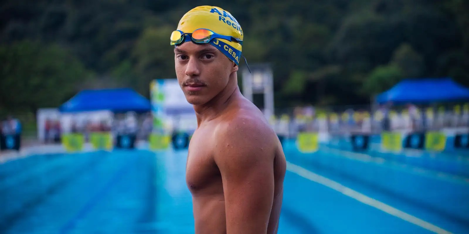 Ouro em Natal: Nadador de Recife busca mais pódios nos Jubs
