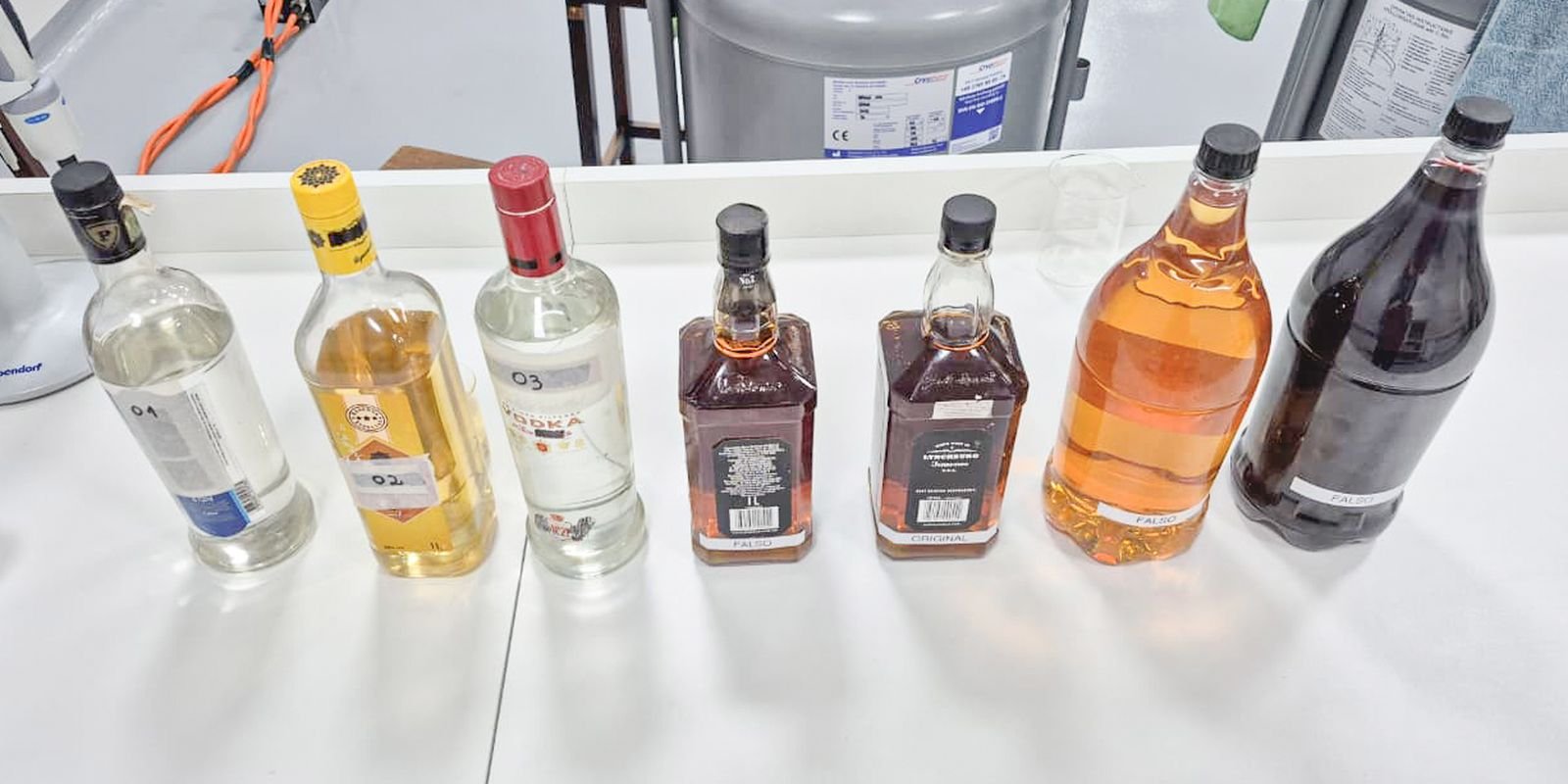 Fábrica Clandestina de Bebidas Adulteradas Desmantelada em São Bernardo do Campo