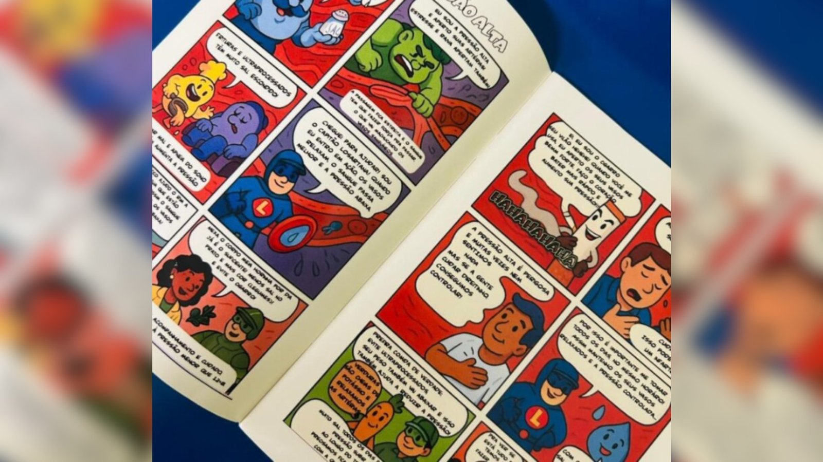 Saúde Acessível: Estudantes Criam HQ e Audiolivro para Informar População em Araçatuba