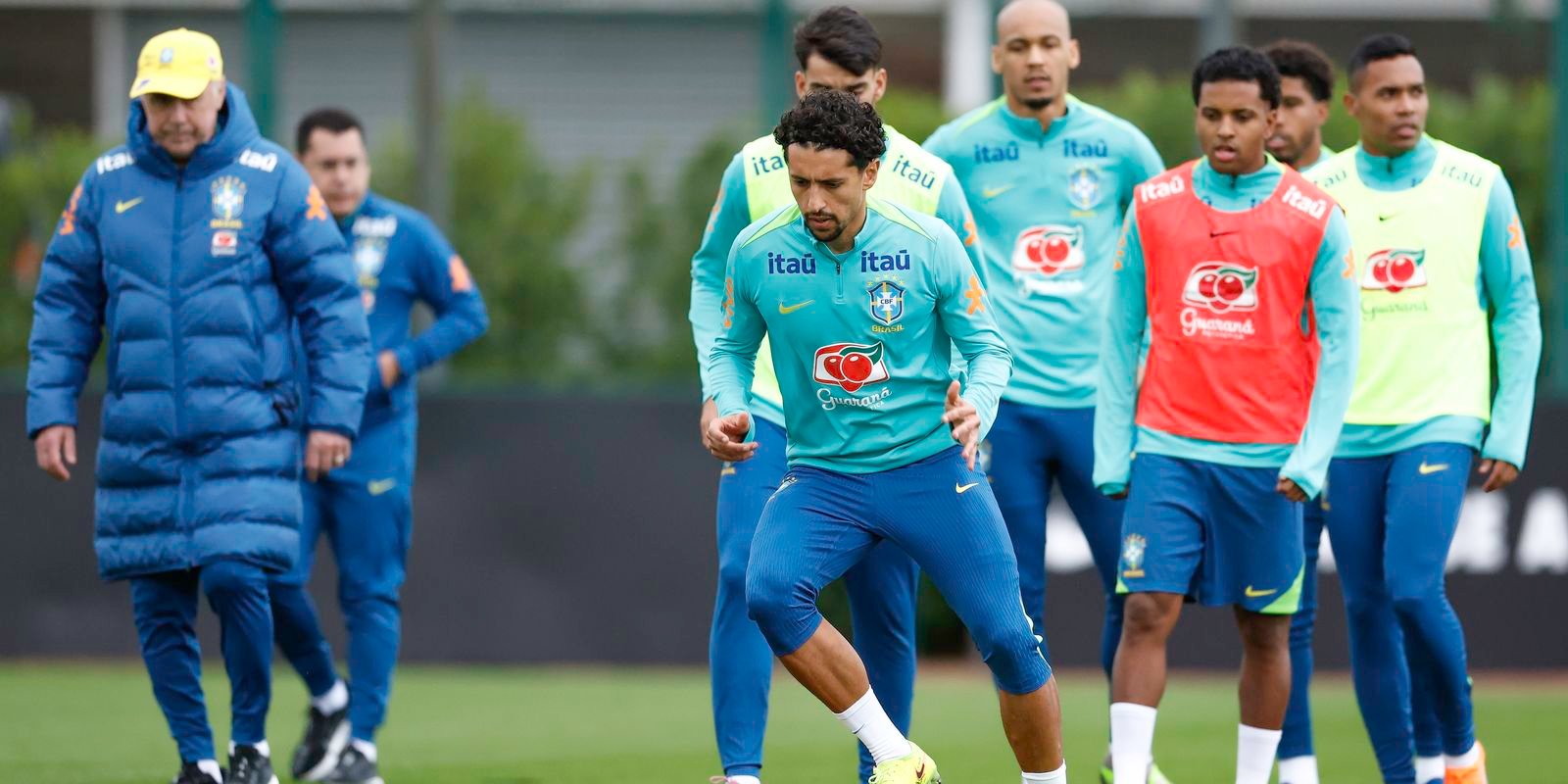 Seleção Brasileira Completa: Ancelotti Lidera Treino em Londres