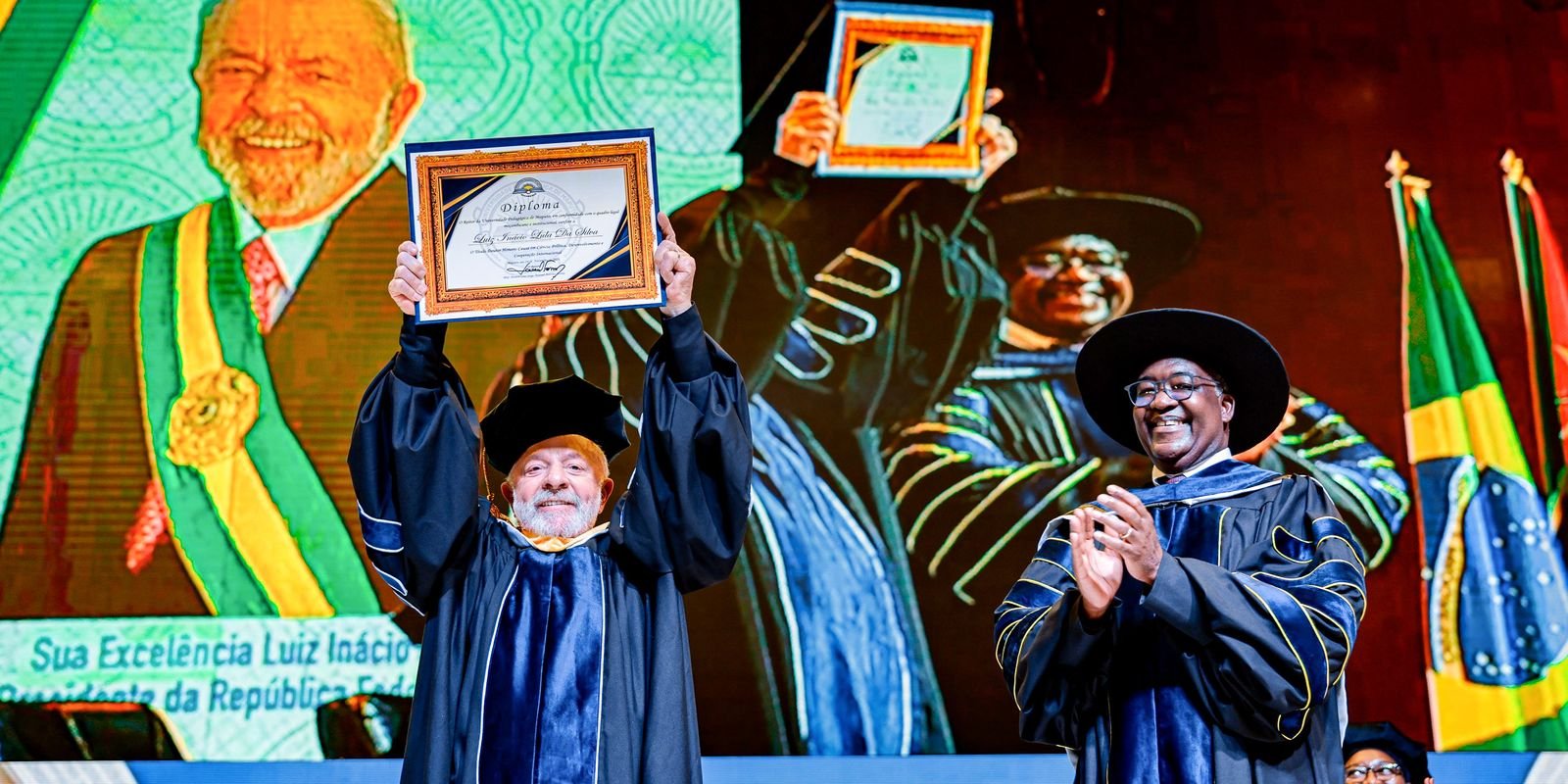 Lula é Honrado com Doutorado Honoris Causa em Moçambique