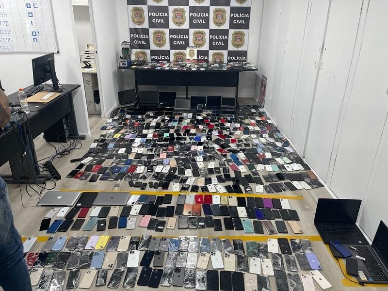 Celulares Roubados: Operação da Polícia Civil mira receptadores em São Paulo