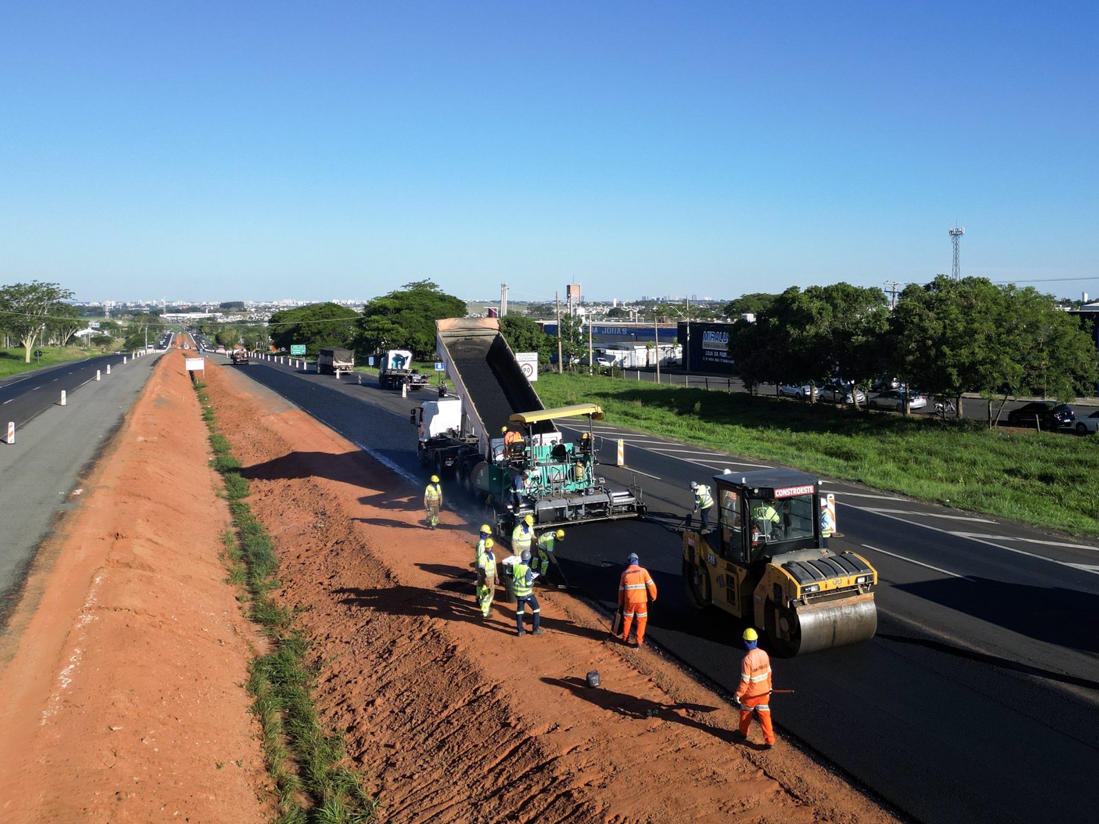 Confira o cronograma de obras dessa semana nas estradas da Ecovias Noroeste