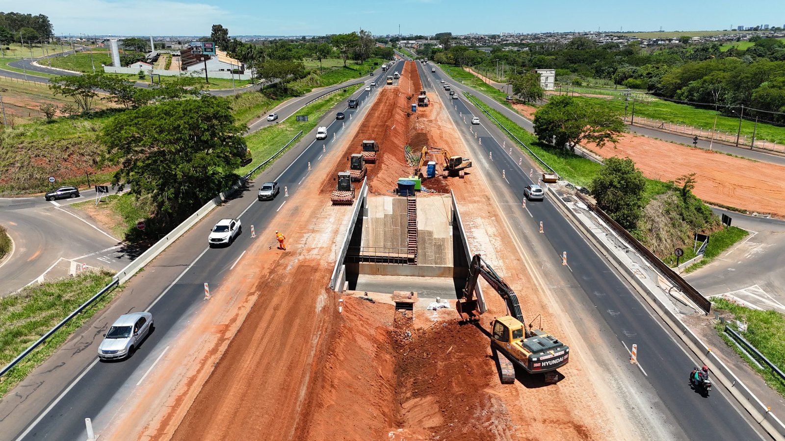 Viaduto da SP-310 terá novo bloqueio para obras em Mirassol