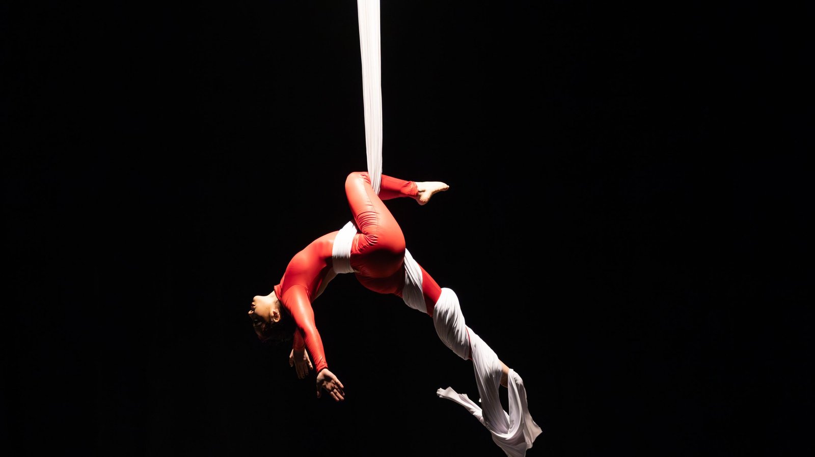 Espetáculo “Origens” usa o tecido acrobático para discutir o Meio Ambiente em Rio Preto