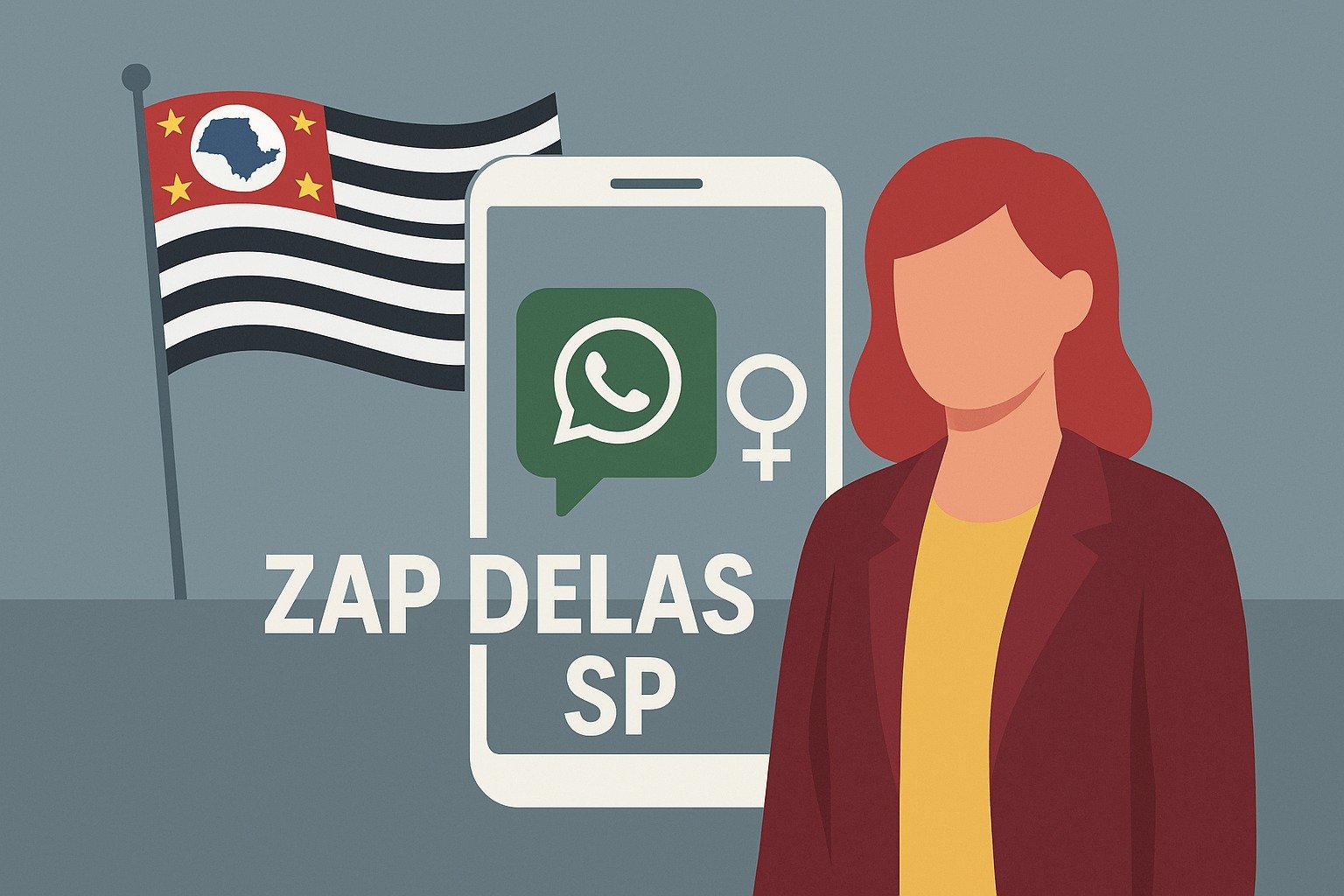 SP pode ter o primeiro canal oficial contra a violência política de gênero: “Zap Delas SP”