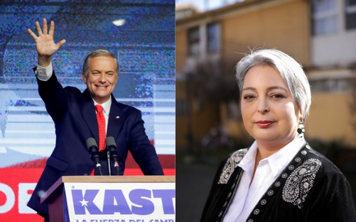 Chile: Kast lidera intenções de voto com 56,9%; Jara tem 35%