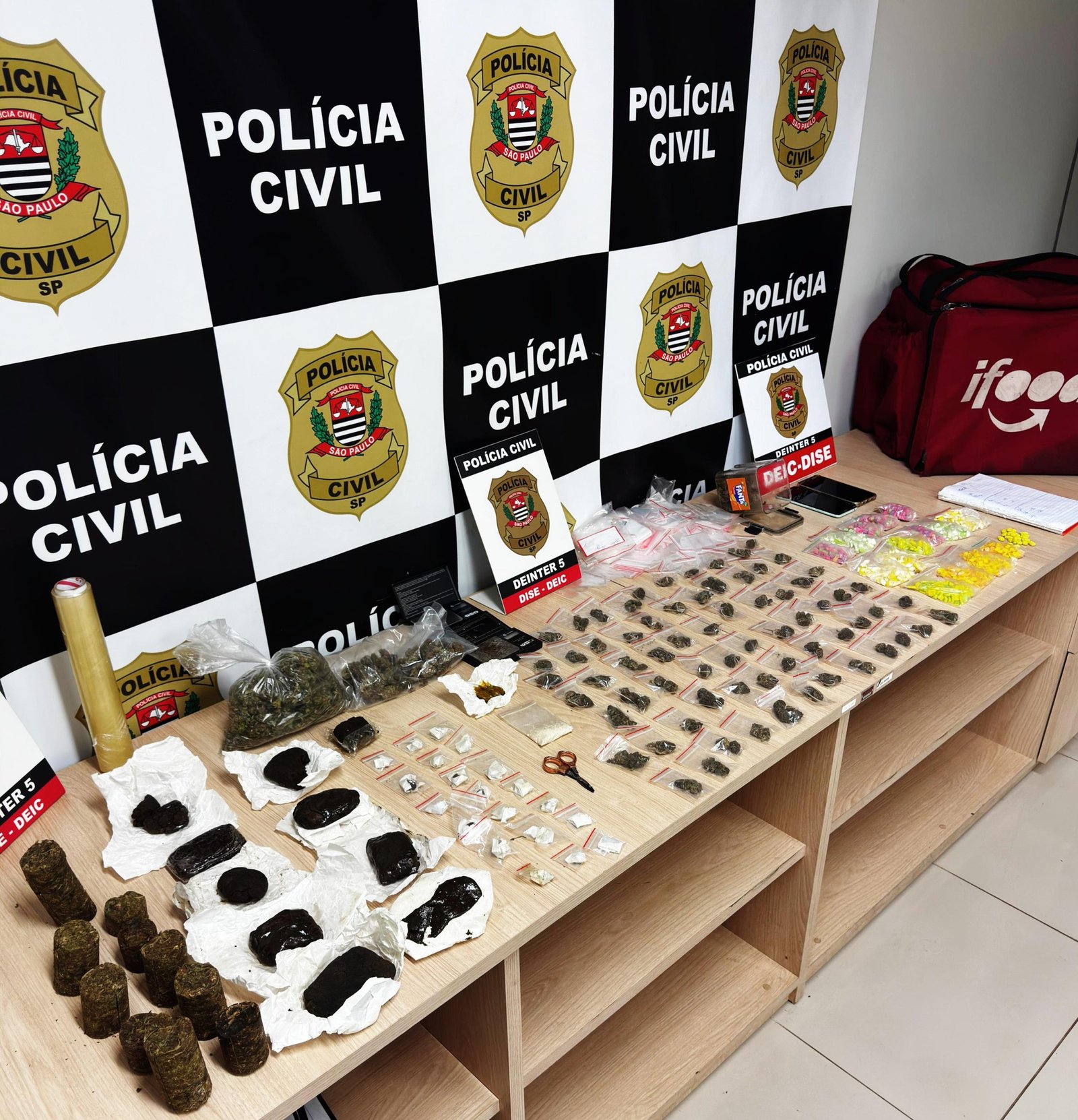 Traficante delivery é preso em flagrante pela Deic
