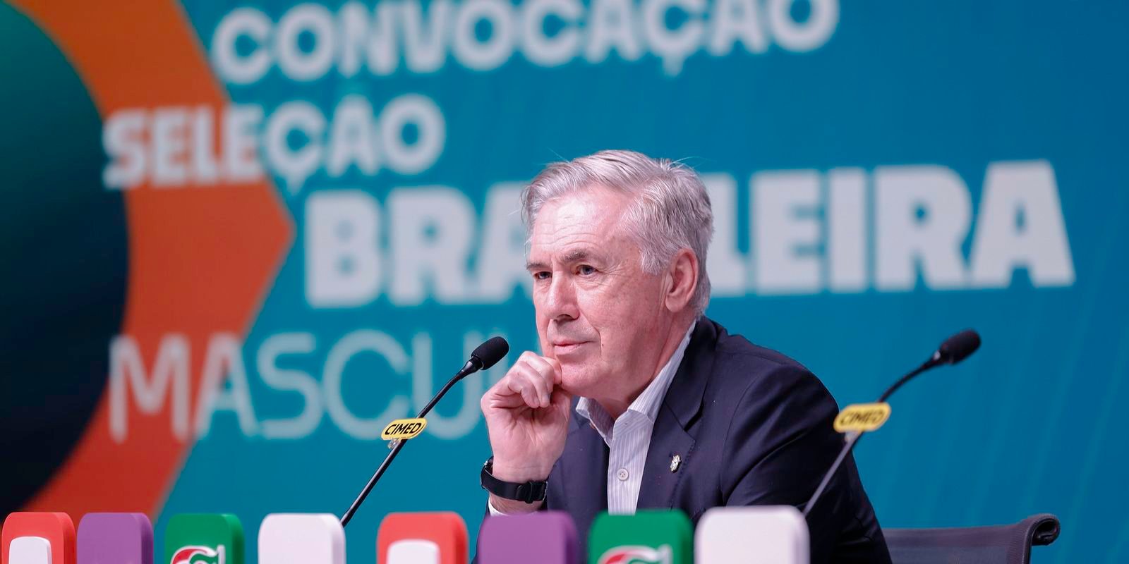 Carlo Ancelotti define elenco para amistosos finais da Seleção Brasileira em 2025