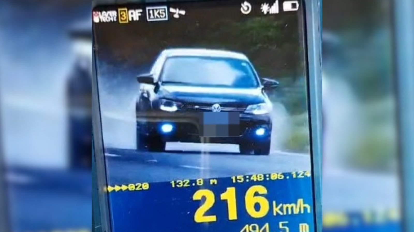 Motorista Abusa da Velocidade e Atinge 216 km/h em SP