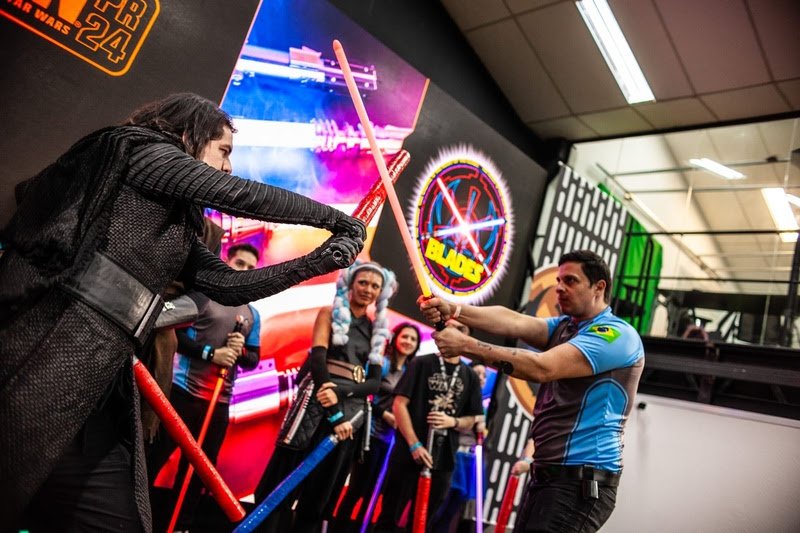  POW Festival recebe oficina de combates com sabres de luz inspirada no universo Star Wars