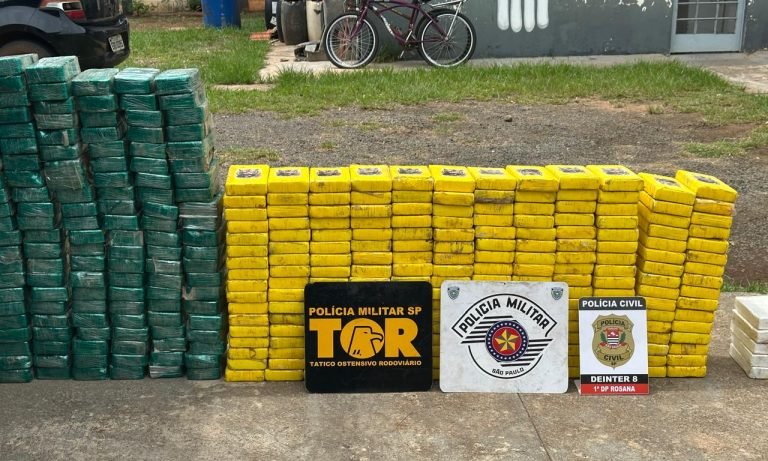 Polícia apreende mais de 600 kg de drogas e prejuízo ao crime chega a R$ 3 bilhões