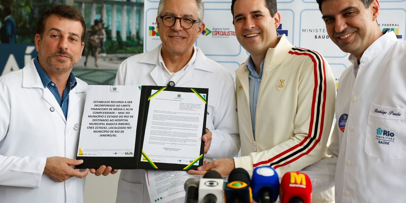 Governo e Prefeitura Inauguram Reformas em Hospitais do Rio, Ampliando Atendimento