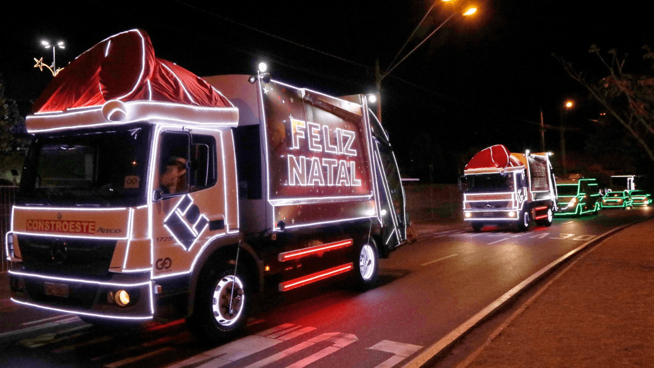 Rio Preto recebe carreatas natalinas