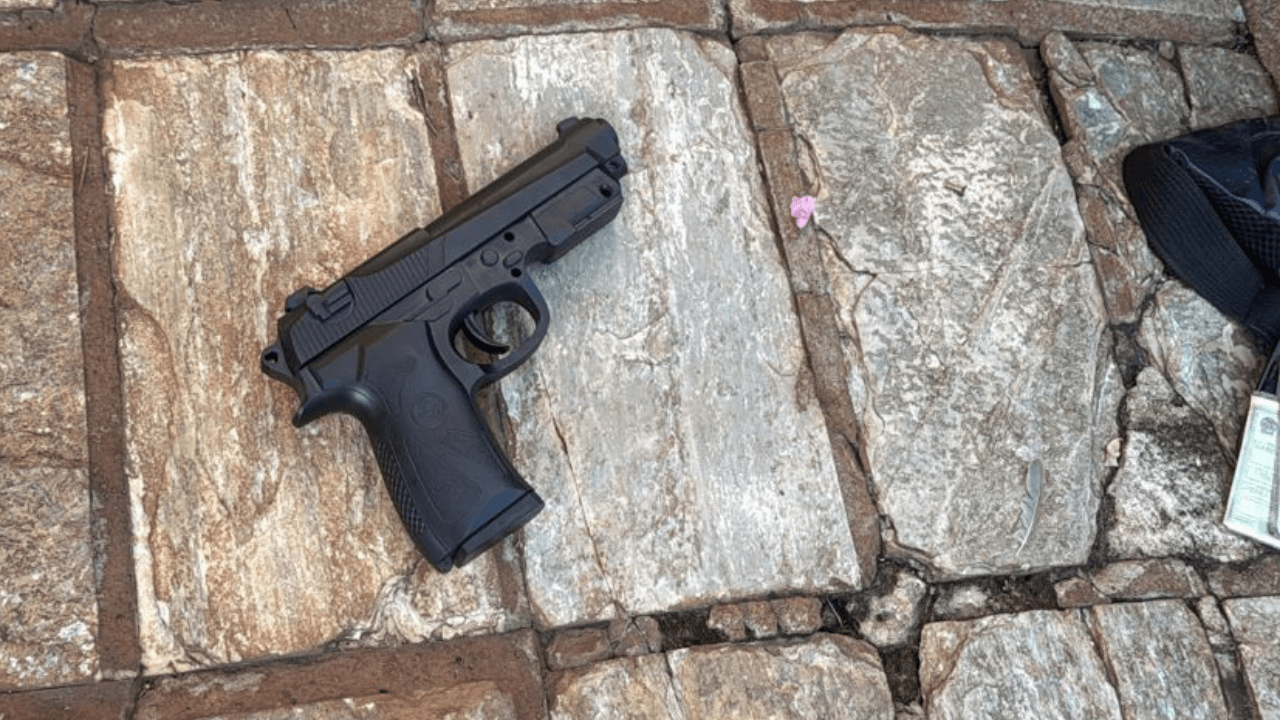 Jovem com simulacro é preso após furto em mercearia em Rio Preto