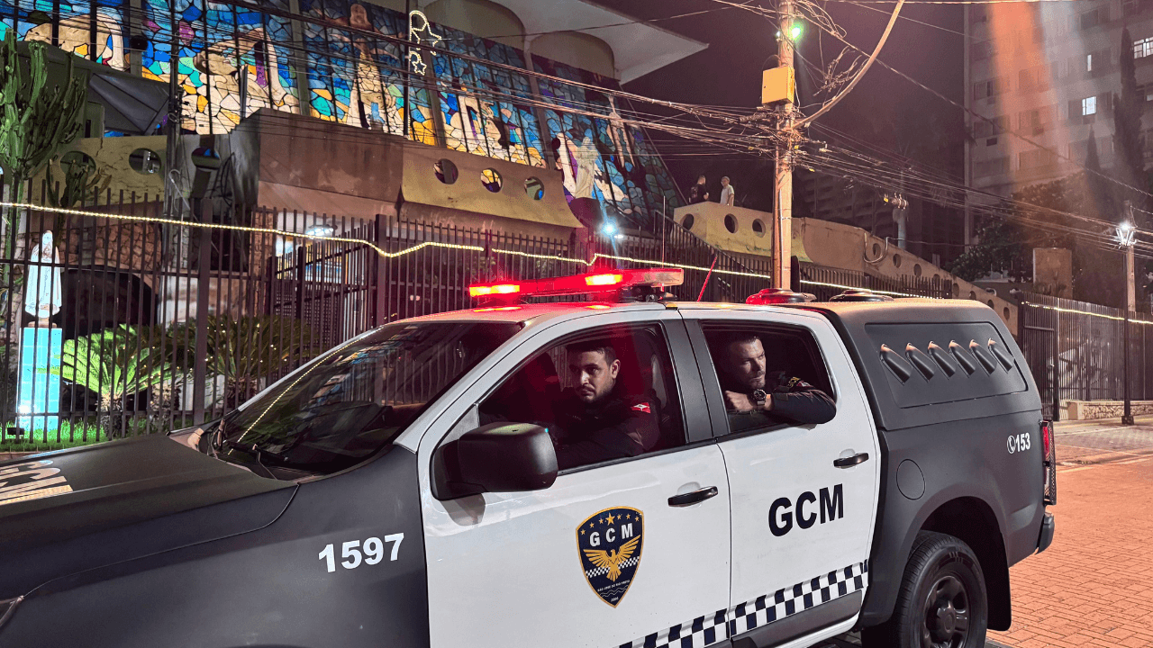 GCM mobiliza 100 agentes para reforçar a segurança no Centro de Rio Preto