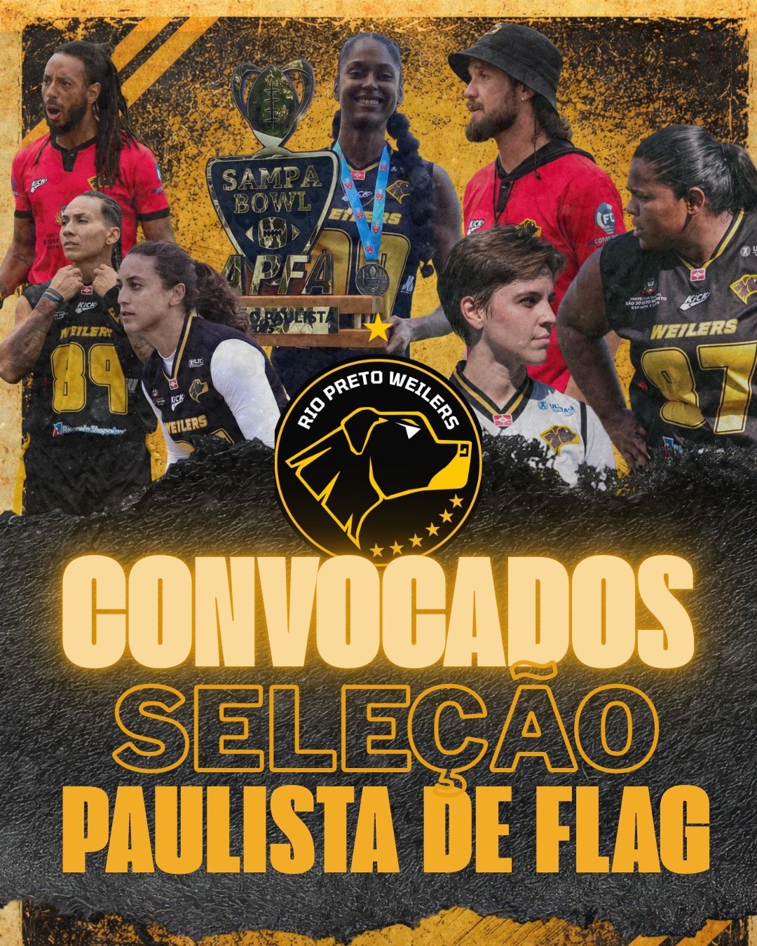 Weilers de Rio Preto tem cinco atletas na seleção paulista feminina e um no masculino