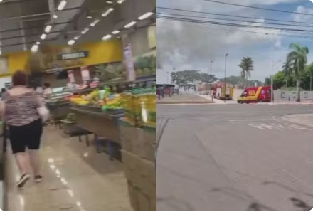 Incêndio em supermercado mobiliza Corpo de Bombeiros em José Bonifácio