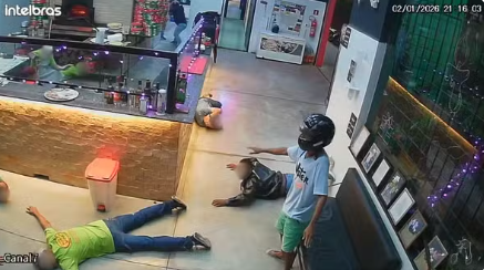 Clientes e funcionários são mantidos reféns durante roubo a pizzaria em Birigui