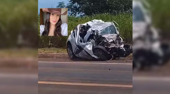Jovem morre ao bater o carro que dirigia contra caminhão no interior de SP