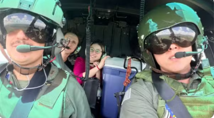 Após aguardar 15 dias por coração ‘compatível’, paciente recebe órgão que ‘viajou’ em helicóptero Águia para transplante