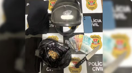 Suspeito de usar faca para render funcionária e roubar sorveteria é preso