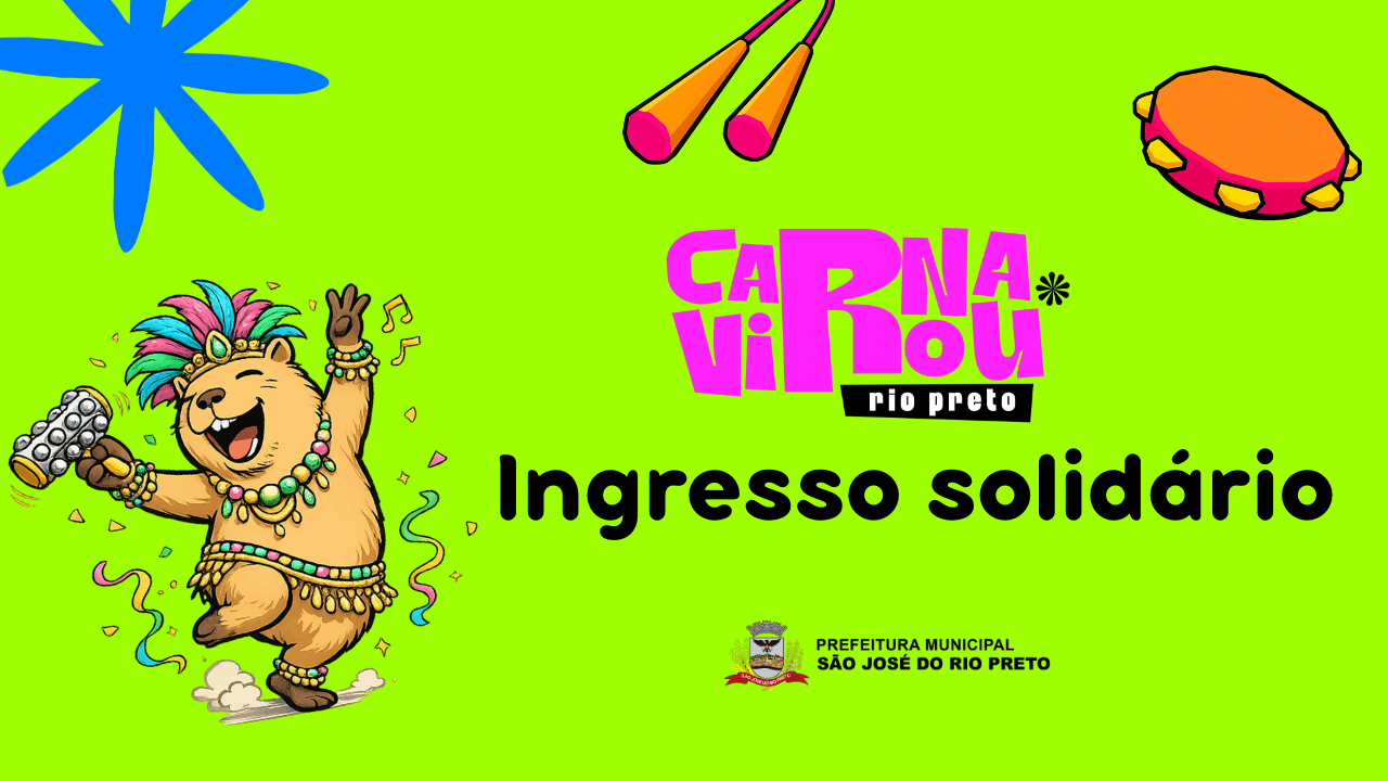 Ingressos do CarnaVirou em Rio Preto já estão disponíveis para retirada
